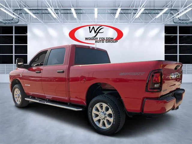 New 2026 Flame Red Clear-Coat Exterior Paint RAM Big Horn image 5