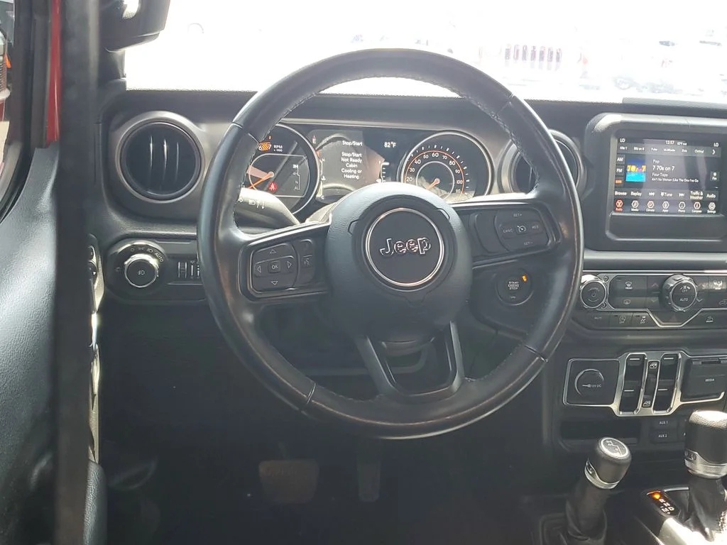 Used 2022 Red Jeep Unlimited Willys image 11