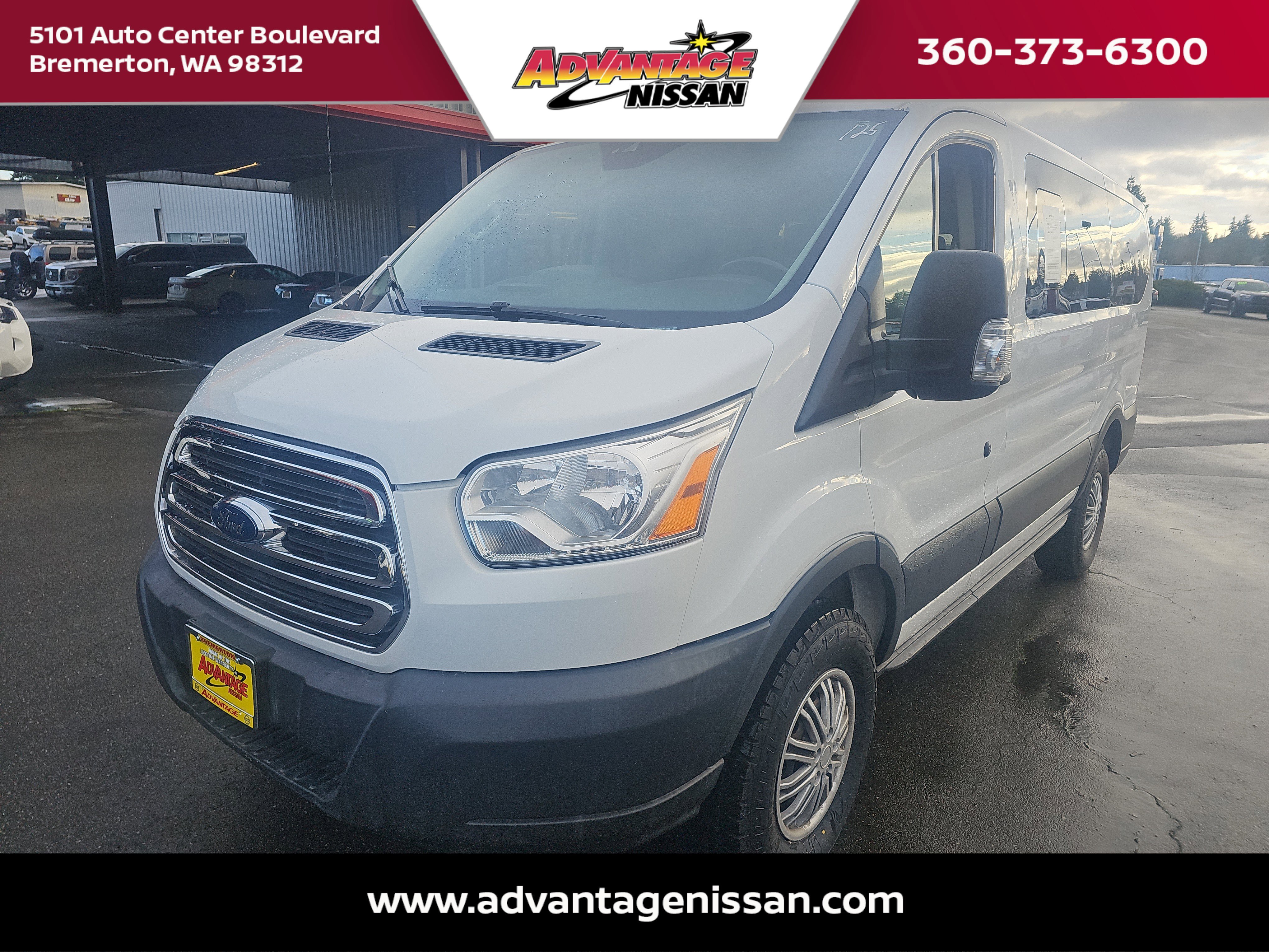 2017 Ford Transit 150 XLT Wagon Low Roof 60/40 Pass. 130's photo
