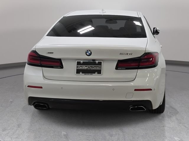 Certified Used 2023 Mineral White Metallic BMW 530i xDrive image 6