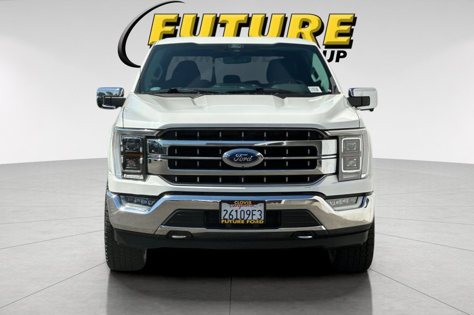 Used 2021 White Ford Lariat image 8