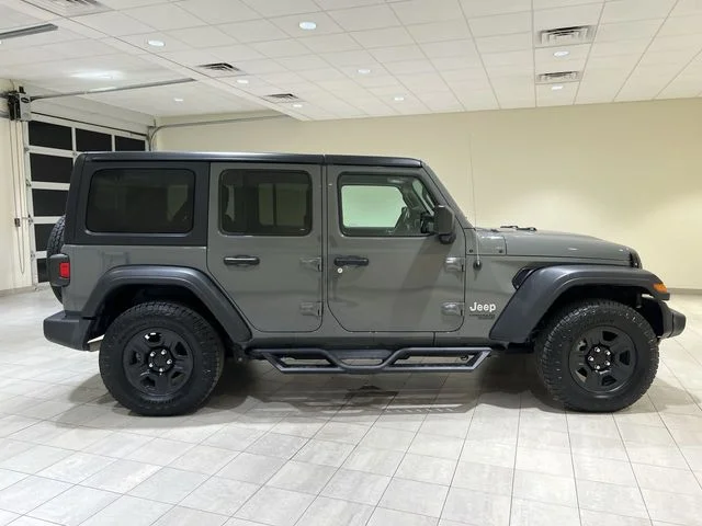 Certified Used 2021 Gray Jeep Unlimited Sport image 6