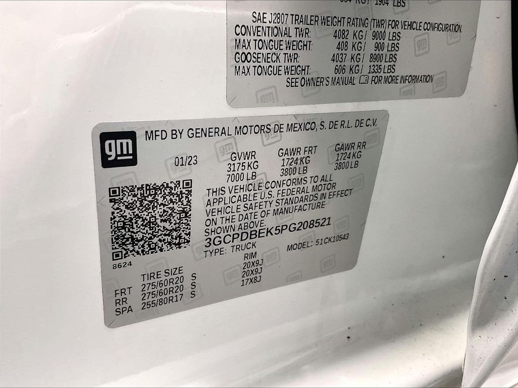 Used 2023 White Chevrolet Custom image 36