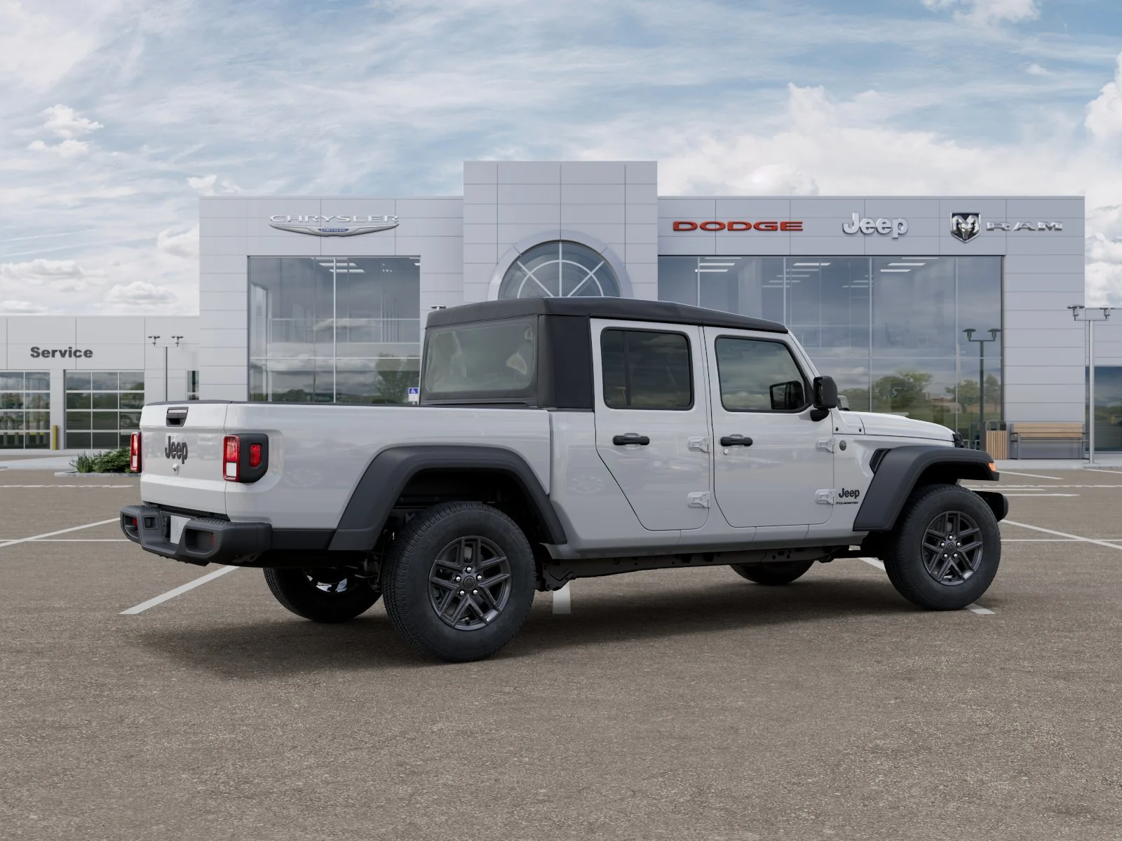 New 2026 Bright White Clearcoat Jeep Sport S image 30