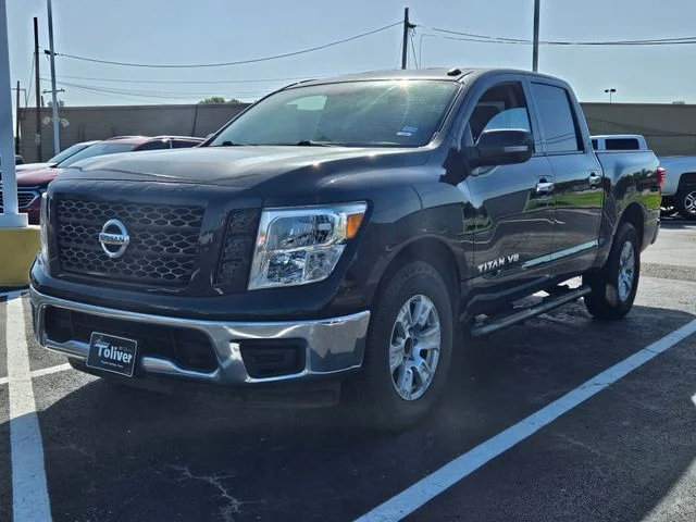 Used 2019 Magnetic Black Nissan SV image 2