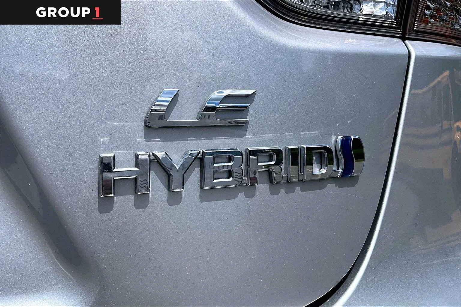 Used 2023 Classic Silver Metallic Toyota Hybrid LE image 10