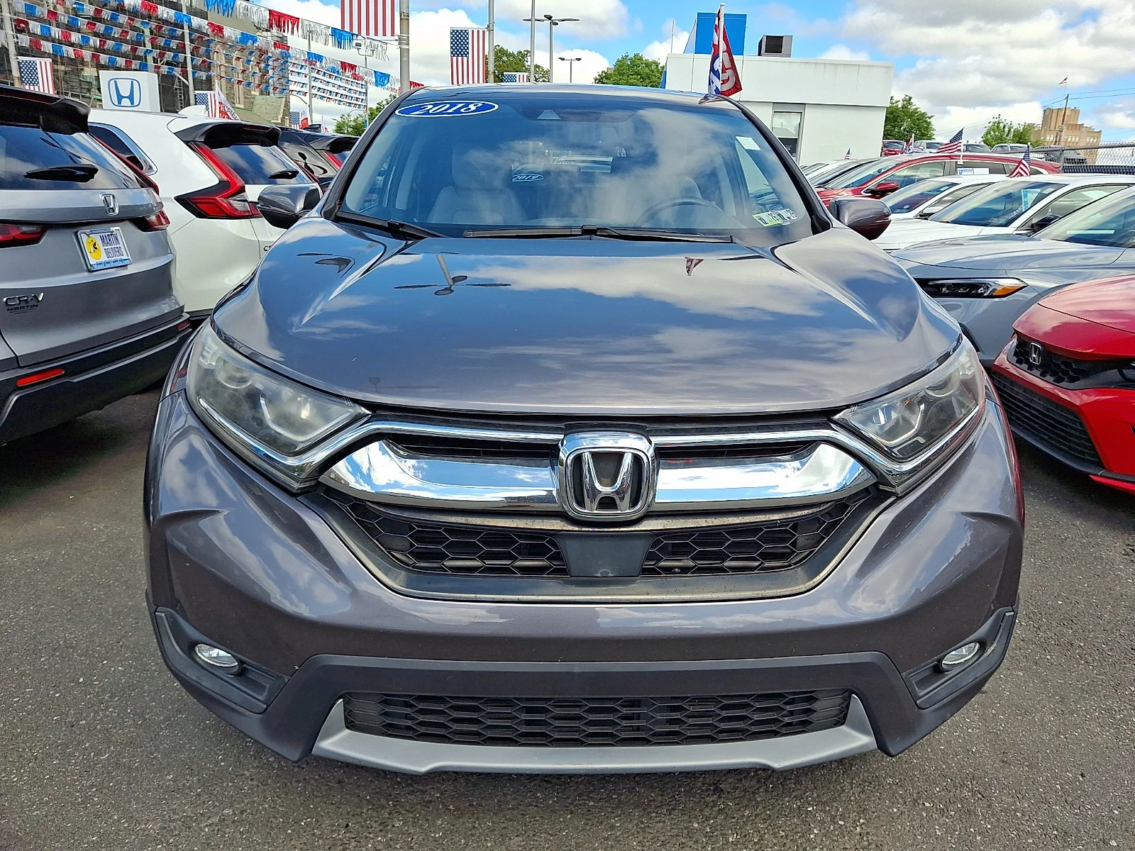 Used 2018 Honda CR-V EX-L with VIN 2HKRW2H87JH693214 for sale in Ardmore, PA