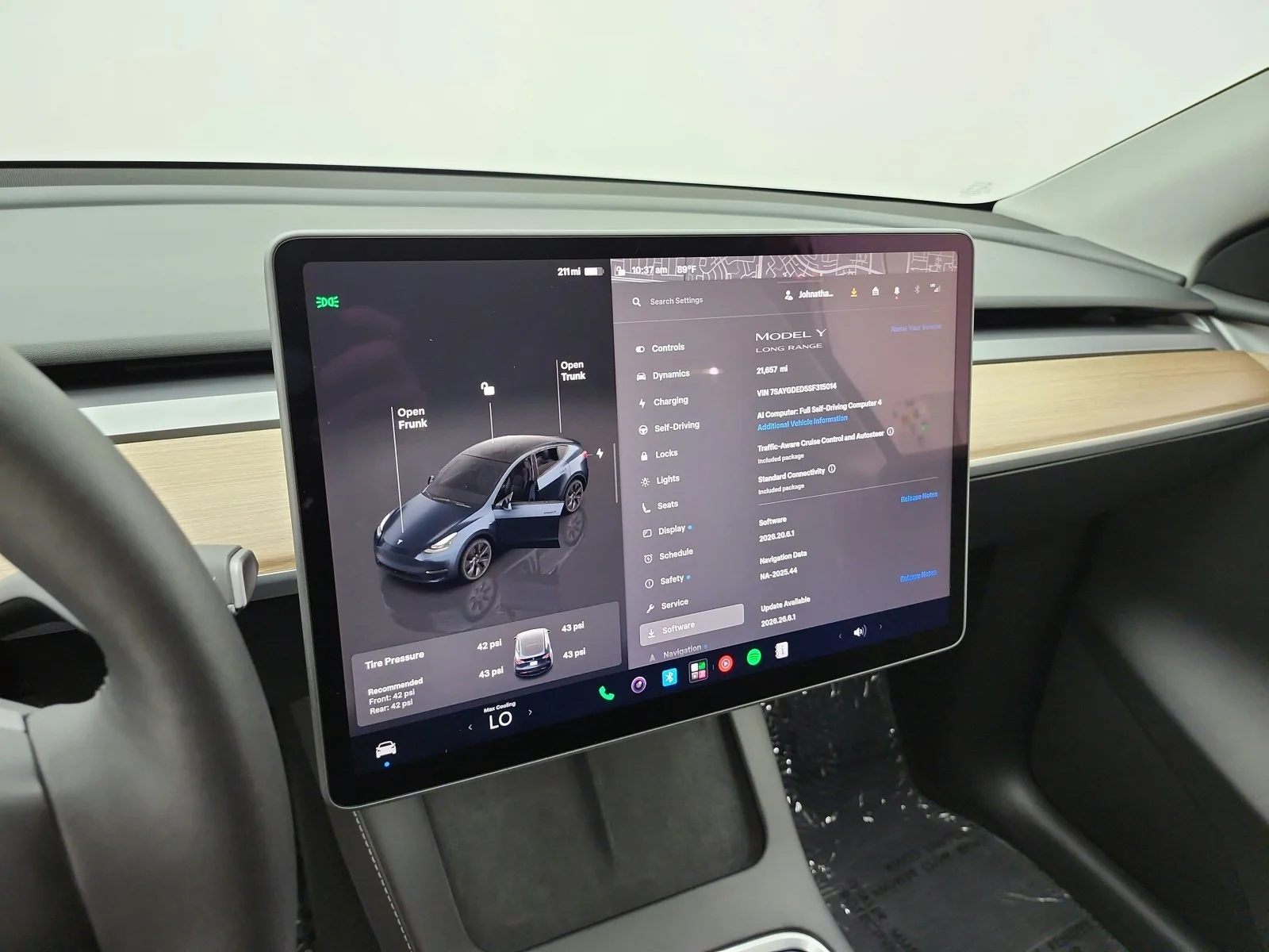 Used 2025 Stealth Grey Tesla Long Range RWD *Ltd Avail* image 13