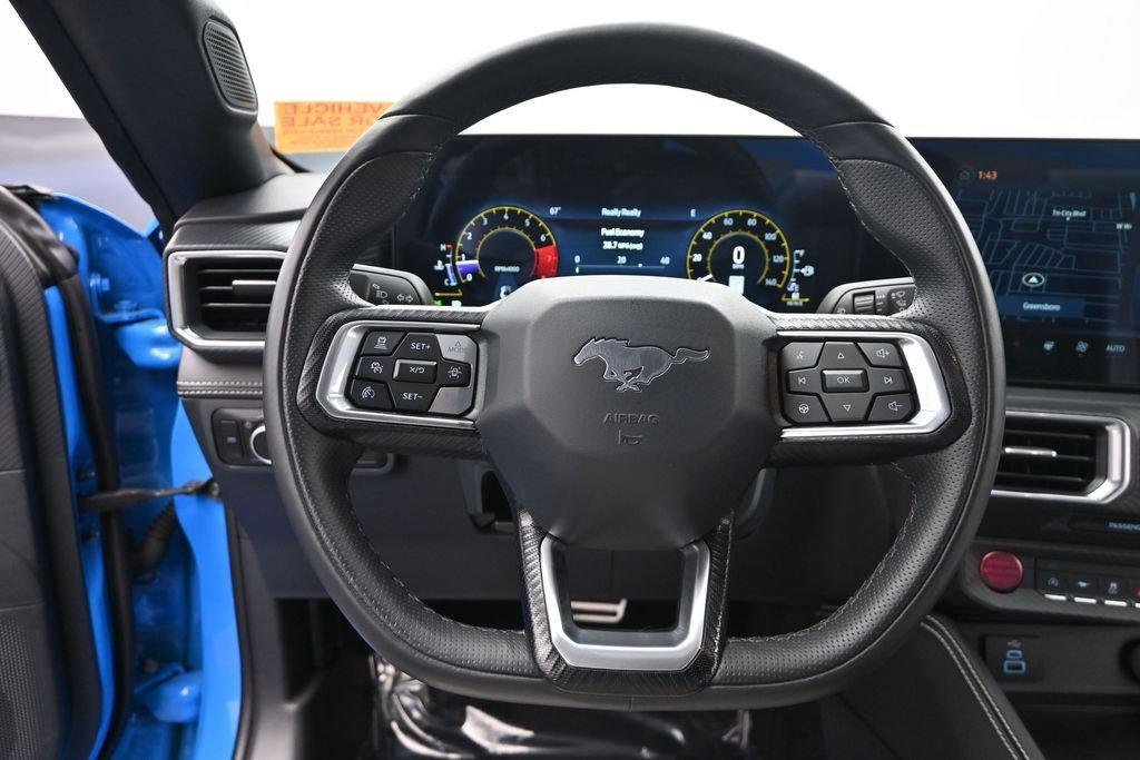 Used 2025 Grabber Blue Metallic Ford EcoBoost Premium image 11