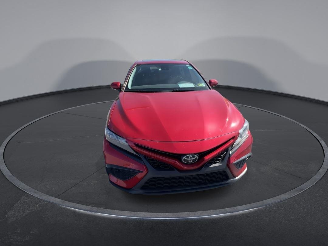 Used 2022 Supersonic Red Toyota SE image 3