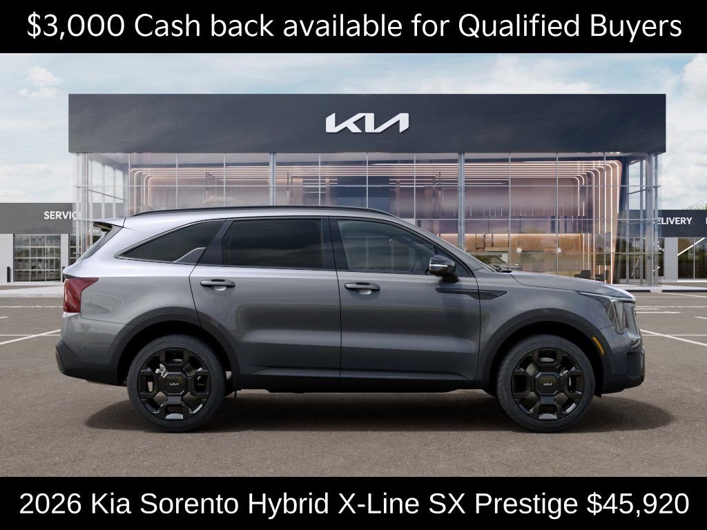 New 2026 Steel Gray Kia X-Line SX Prestige AWD image 8
