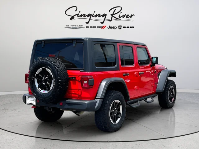 Used 2018 Red Jeep Unlimited Rubicon image 6