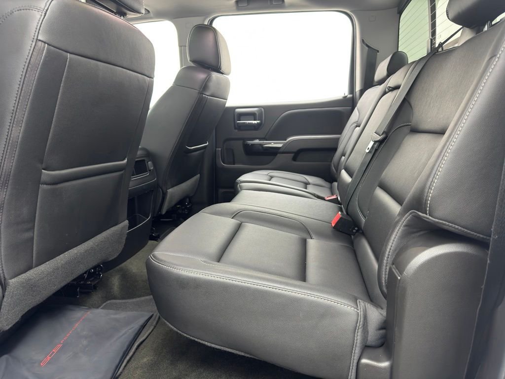 Used 2018 White Frost Tricoat GMC SLT image 40