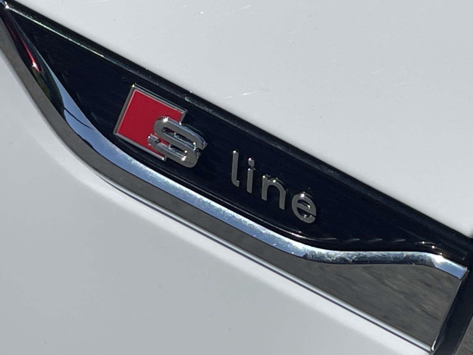 Certified Used 2024 Arkona White Audi S line Premium Plus image 14