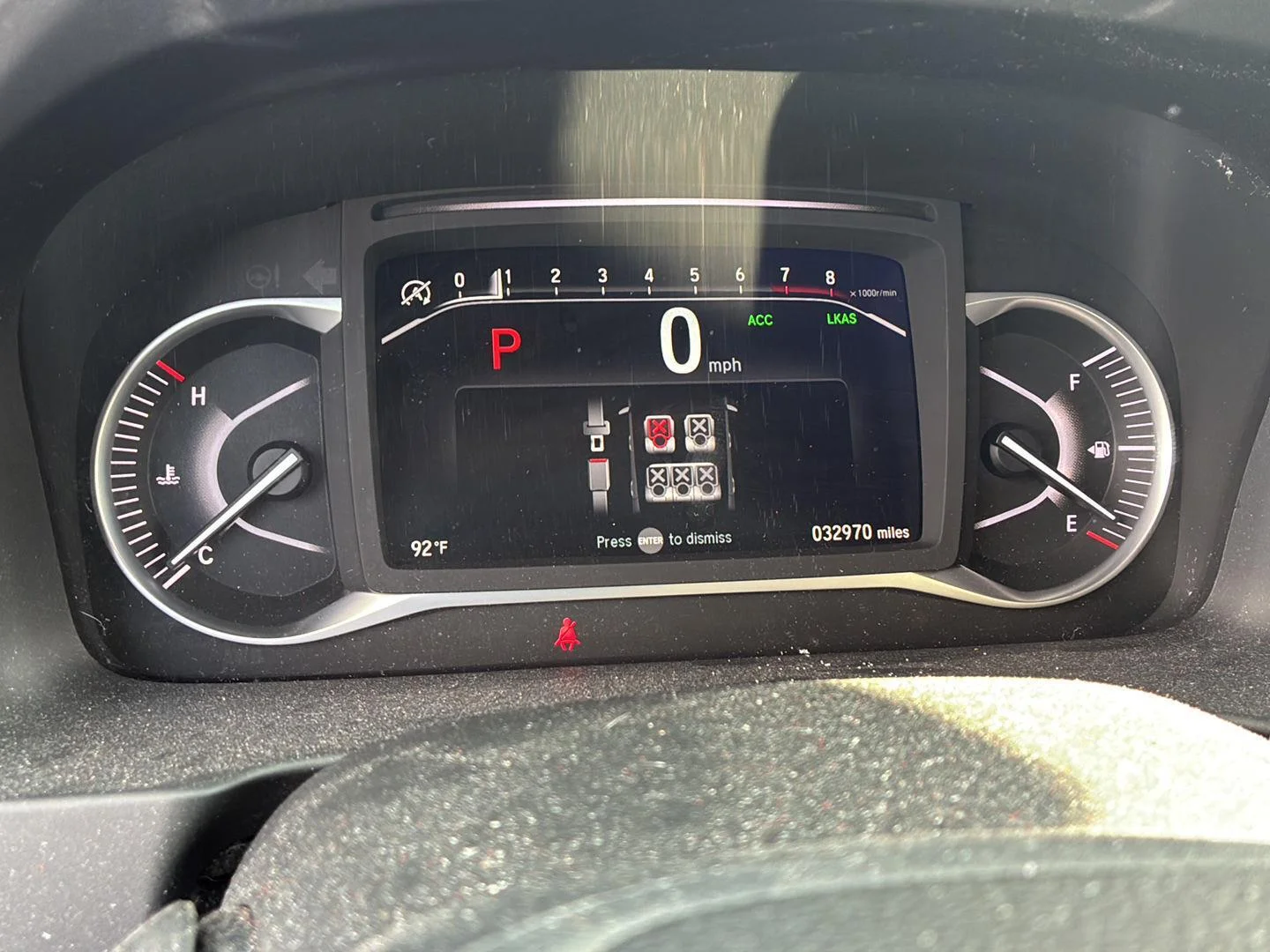 Used 2023 Platinum White Pearl Honda EX-L image 2