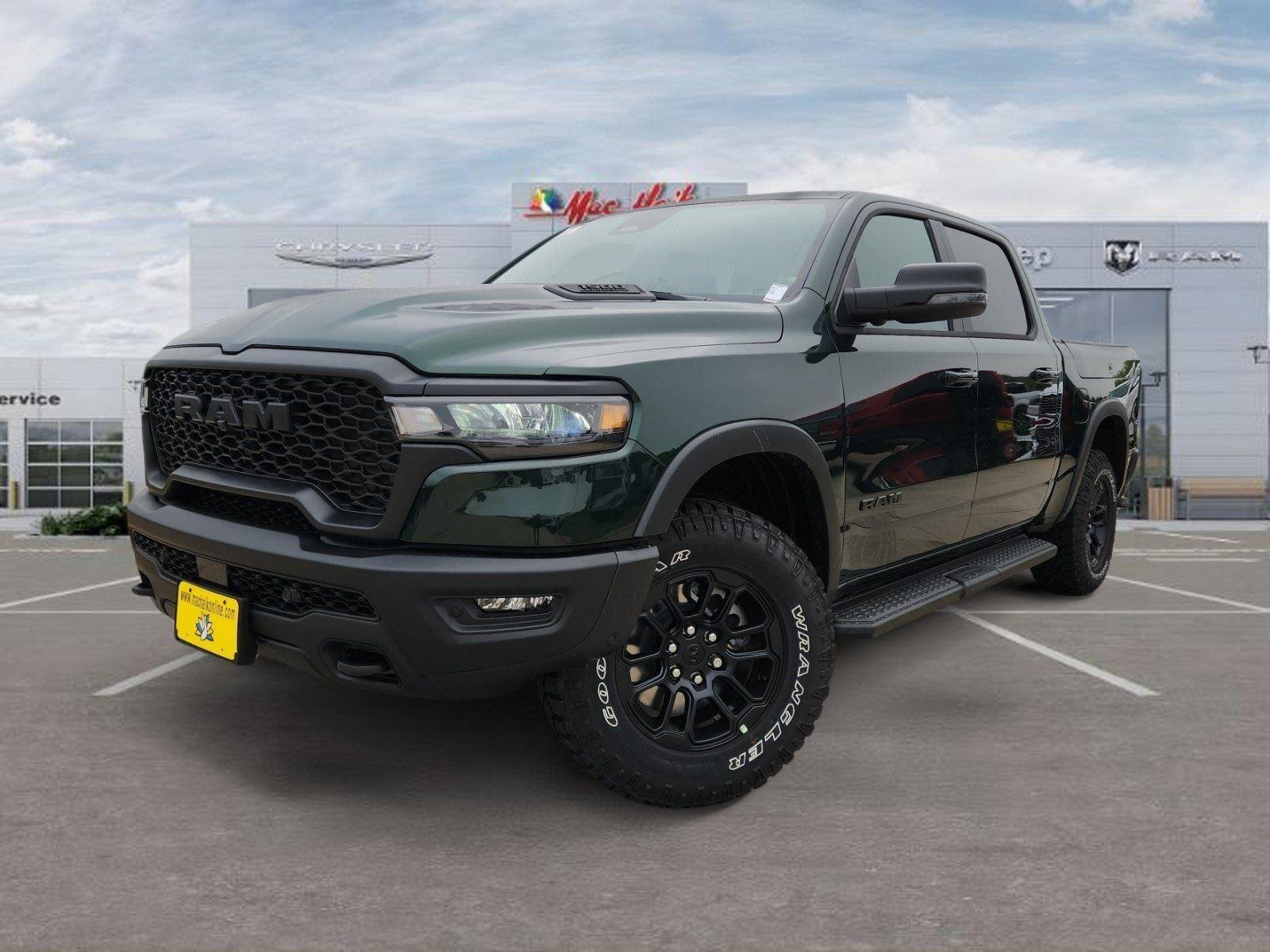 New 2026 Serrano-Green Metallic Exterior Paint RAM Rebel image 1