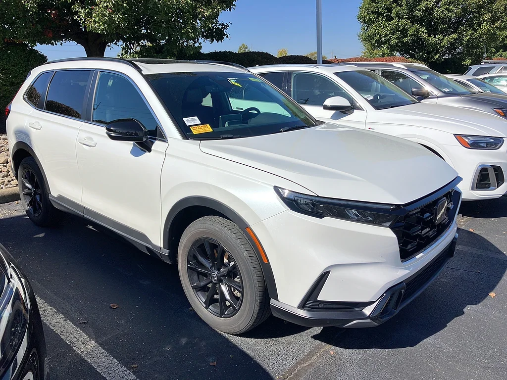 Certified Used 2024 Platinum White Pearl Honda Sport-L image 1