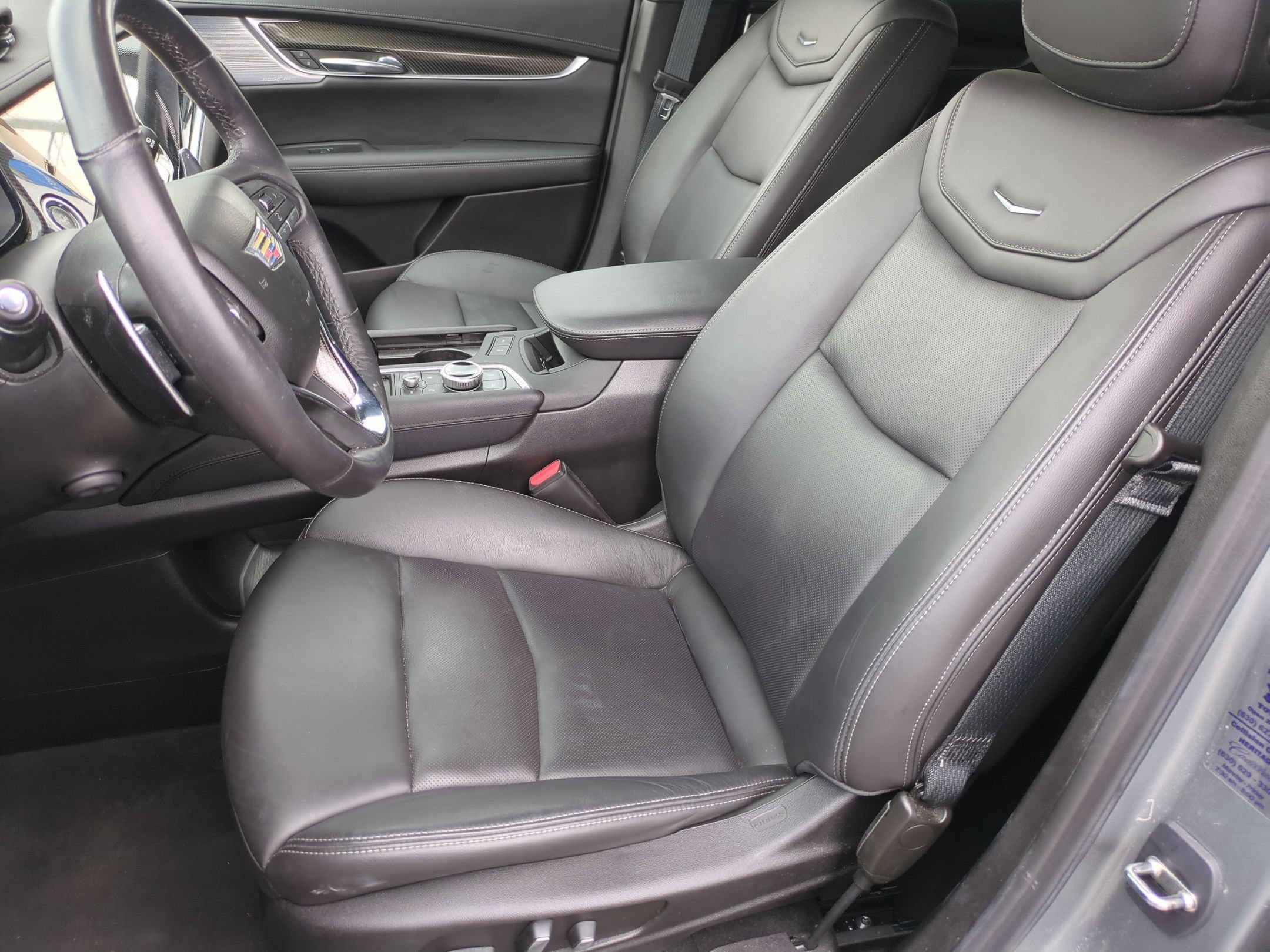 Used 2023 Argent Silver Metallic Cadillac AWD Sport image 15