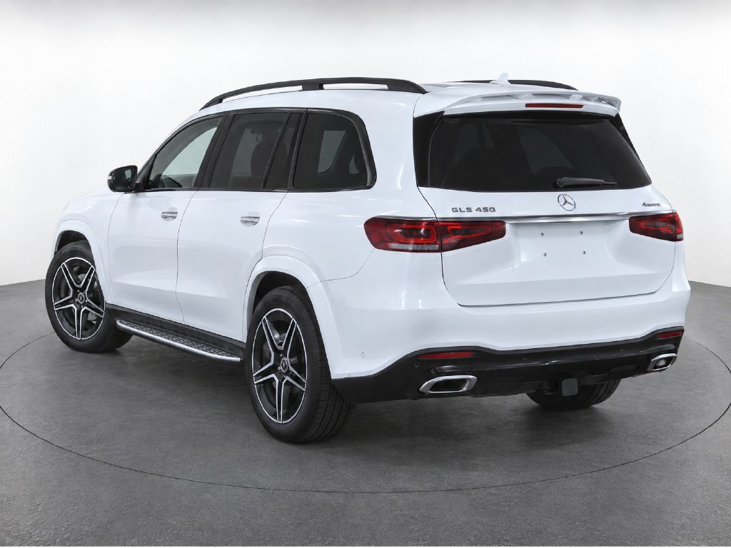 Certified Used 2025 Polar White Mercedes-Benz GLS 450 image 4