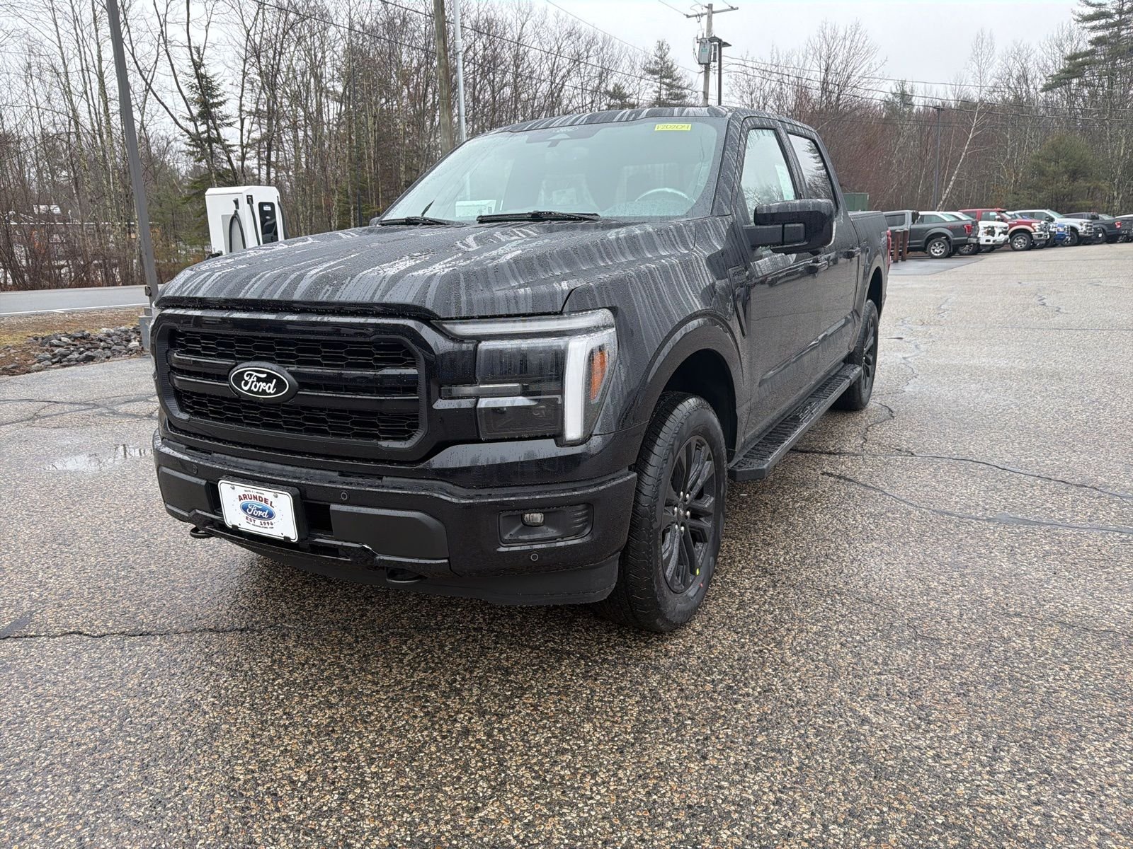 New 2026 Agate Black Metallic Ford Lariat® image 3
