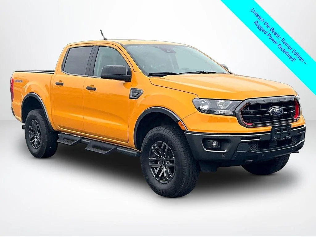 Used 2021 Orange Ford XLT image 12