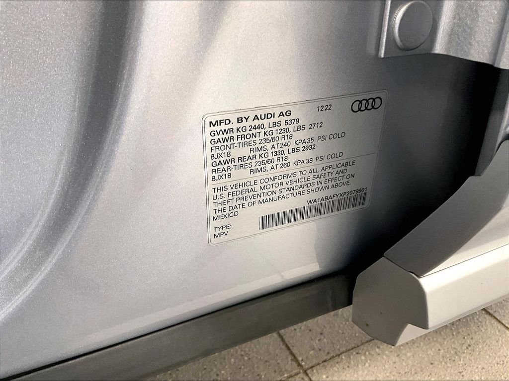 Used 2023 Silver Audi 40 Premium image 35