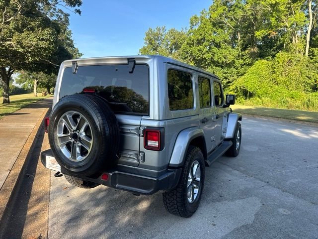 Used 2020 Silver Jeep Unlimited Sahara image 8