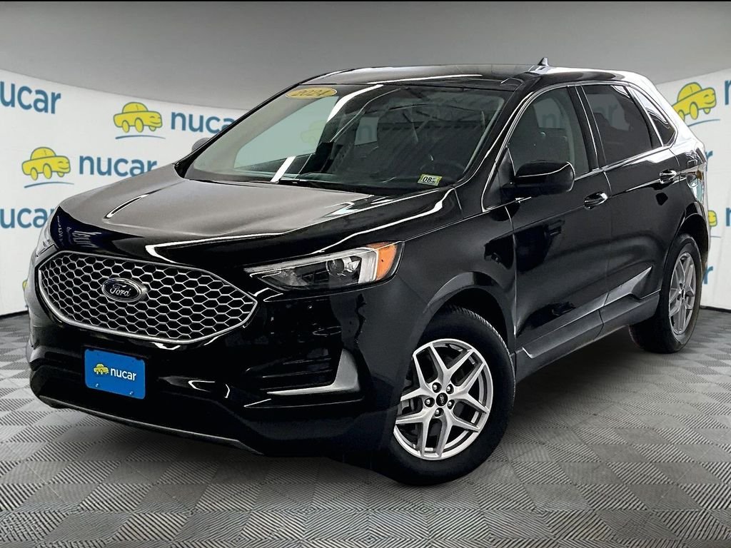Used 2024 Black Metallic Ford SEL image 3