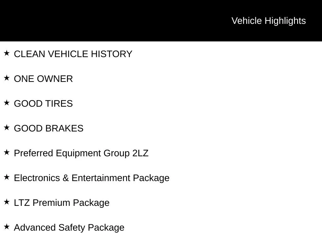 Used 2013 White Diamond Tricoat Chevrolet LTZ image 11