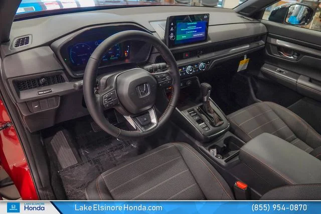 New 2026 Radiant Red Metallic Honda AWD TrailSport Hybrid image 15