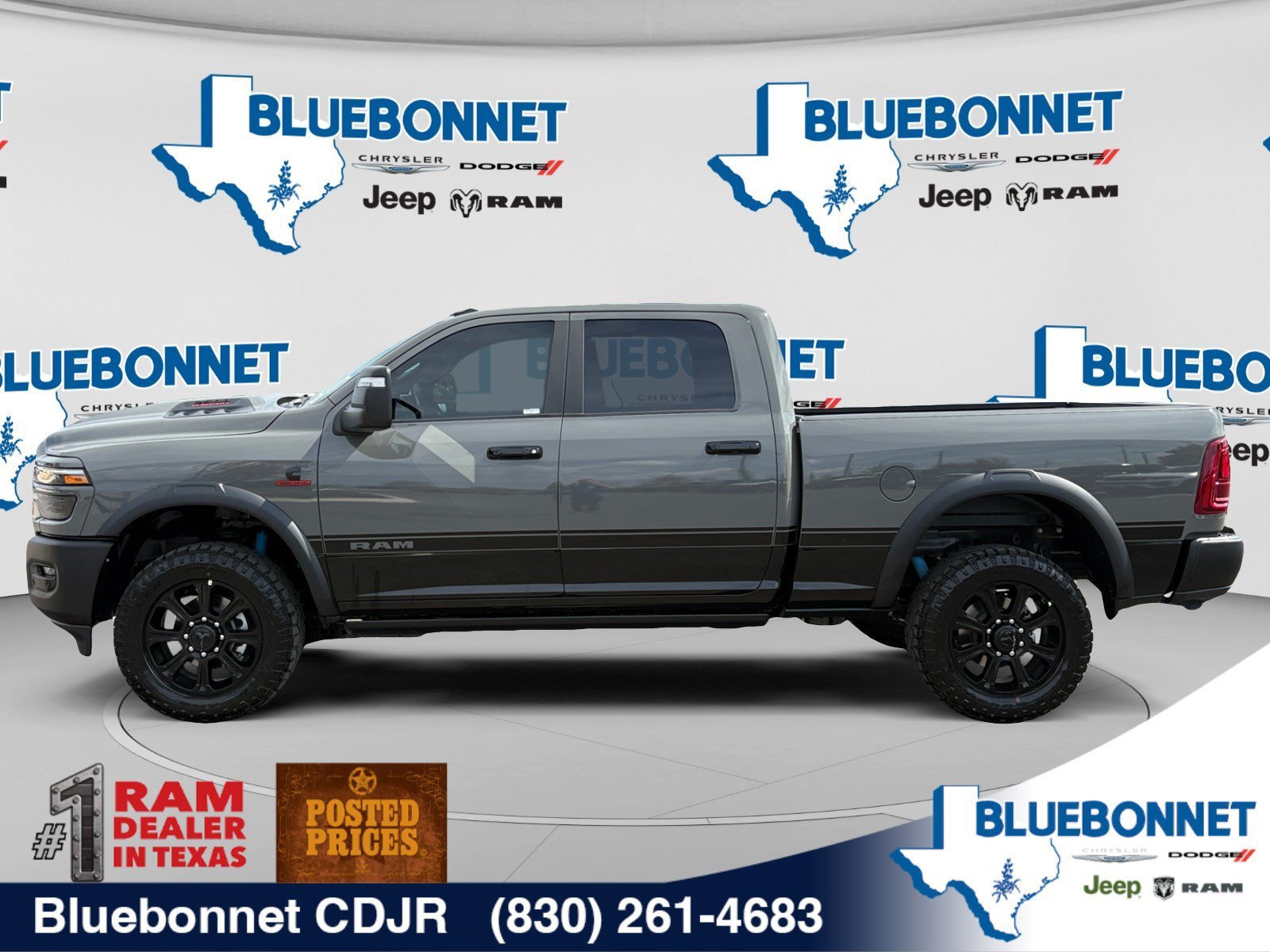 New 2027 Ceramic Gray Clear-Coat Paint RAM Rebel image 8