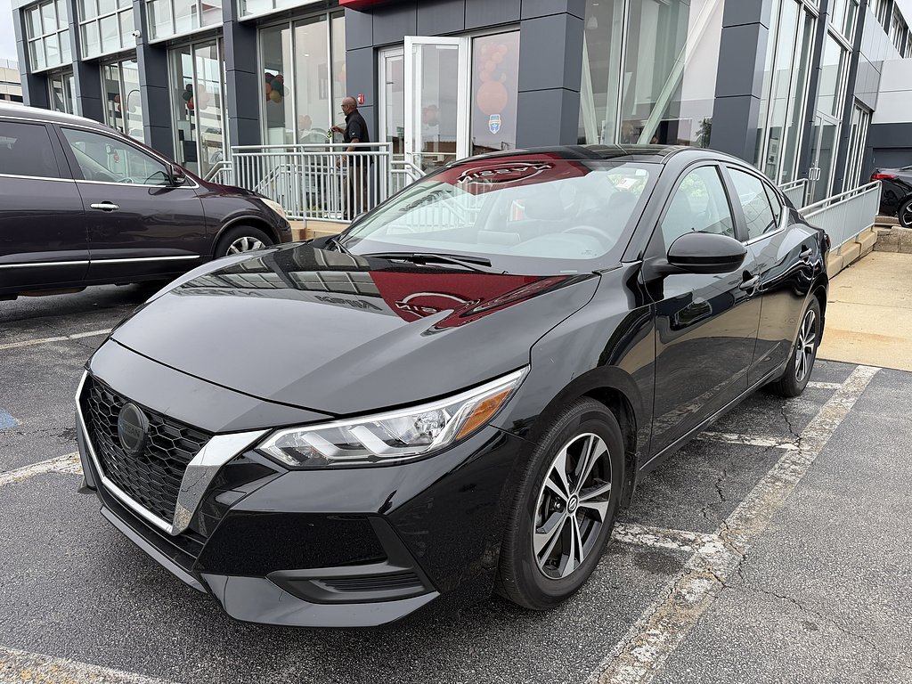 Used 2022 Super Black Nissan SV image 41