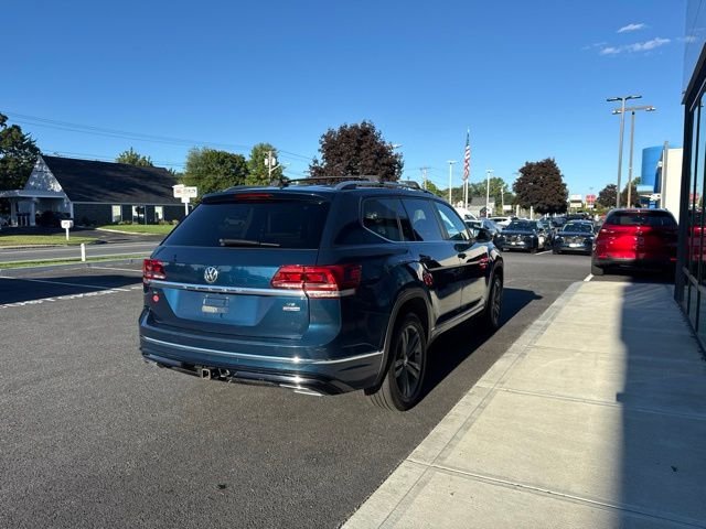 Used 2019 Volkswagen Atlas SE R-Line w/Tech with VIN 1V2XR2CAXKC581205 for sale in Seekonk, MA