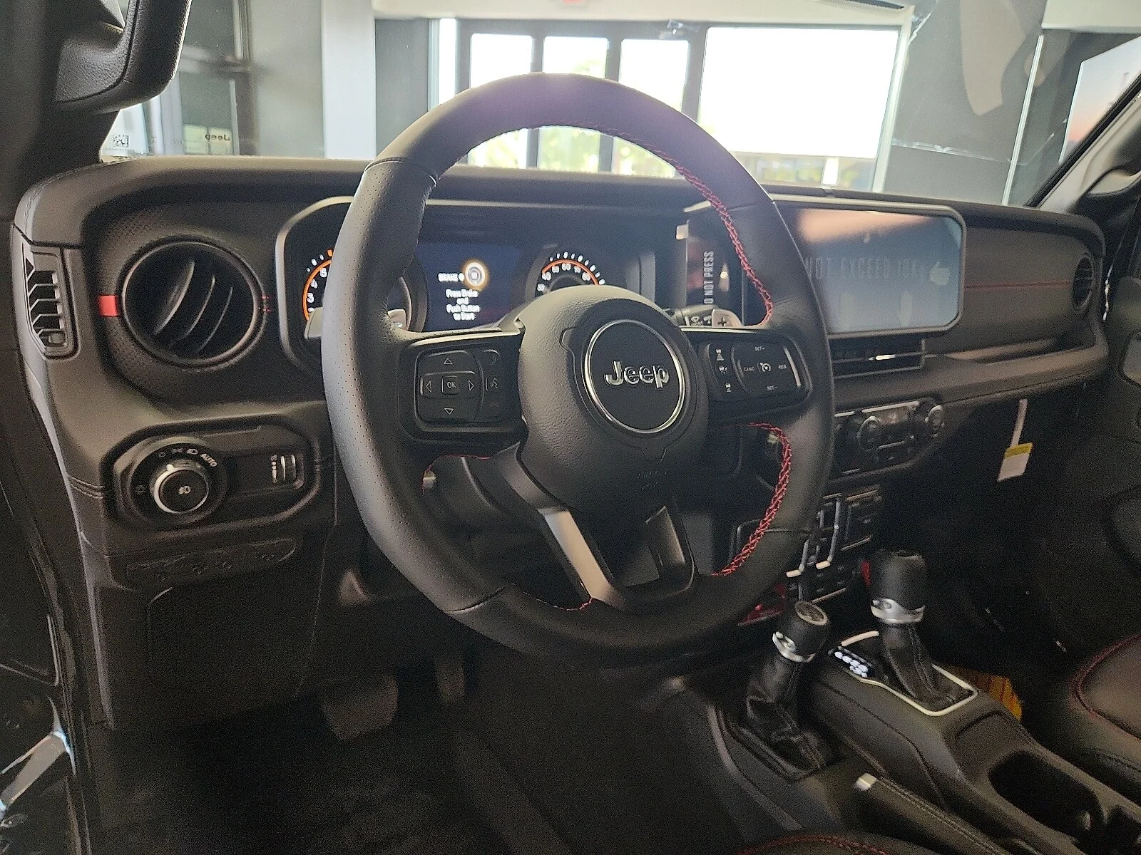 New 2027 Black Clear-Coat Paint Jeep 4-DOOR MOAB image 12