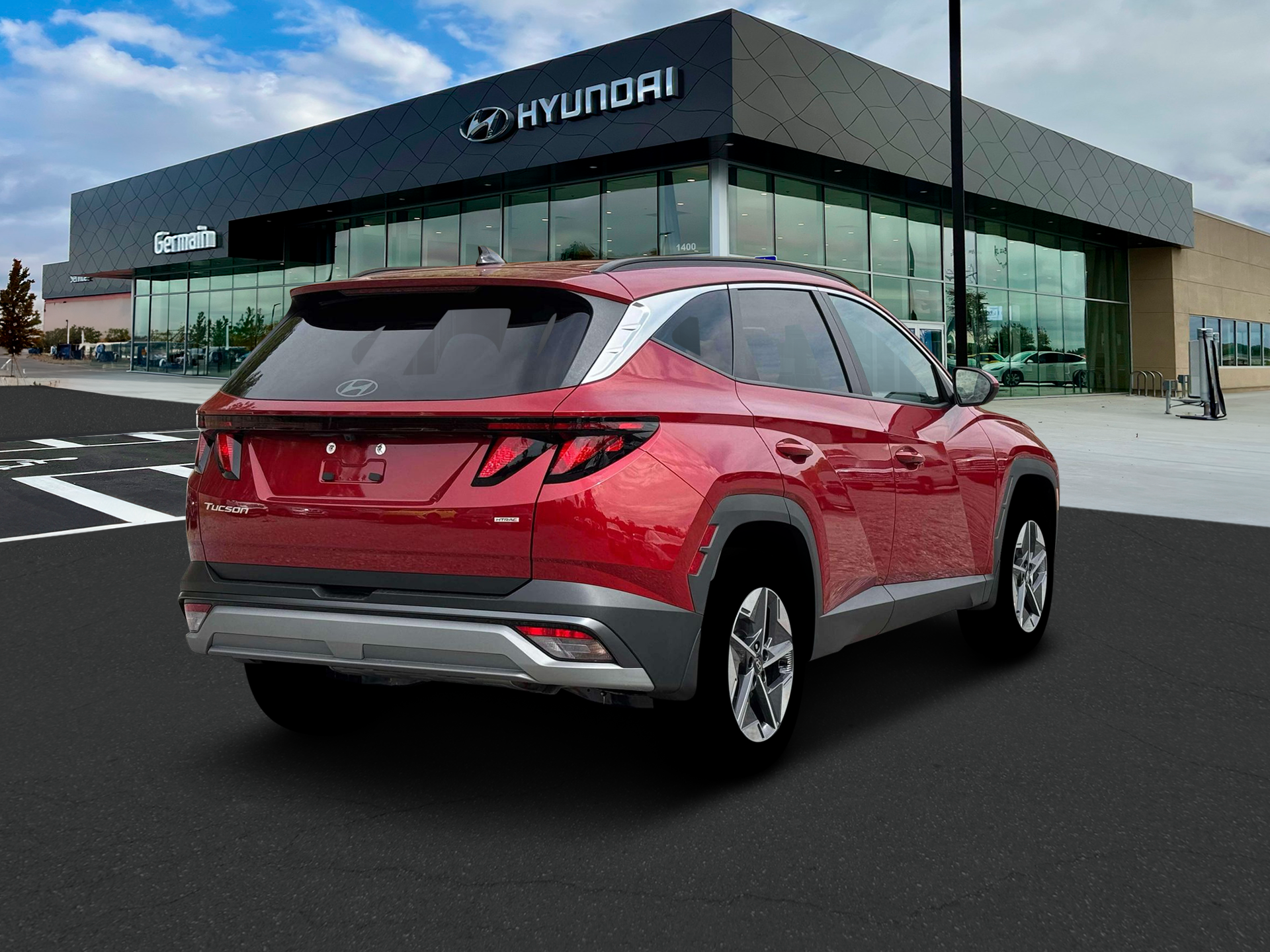 New 2026 Ultimate Red Hyundai SEL Plus AWD image 7