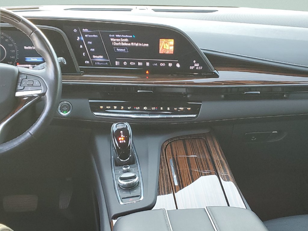 Used 2023 GALACTIC GRAY METALLIC Cadillac 4WD Premium Luxury image 15