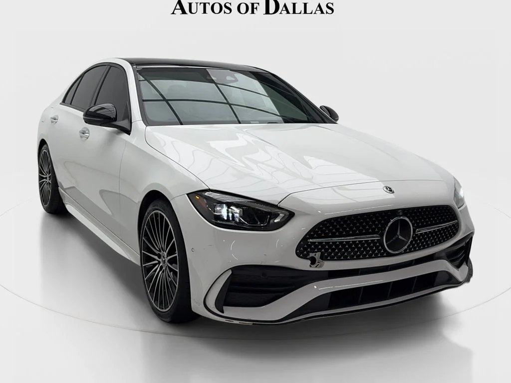 Used 2023 White Mercedes-Benz C 300 image 2