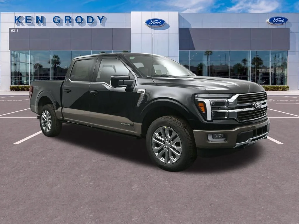 New 2026 Agate Black Metallic Ford King Ranch image 1