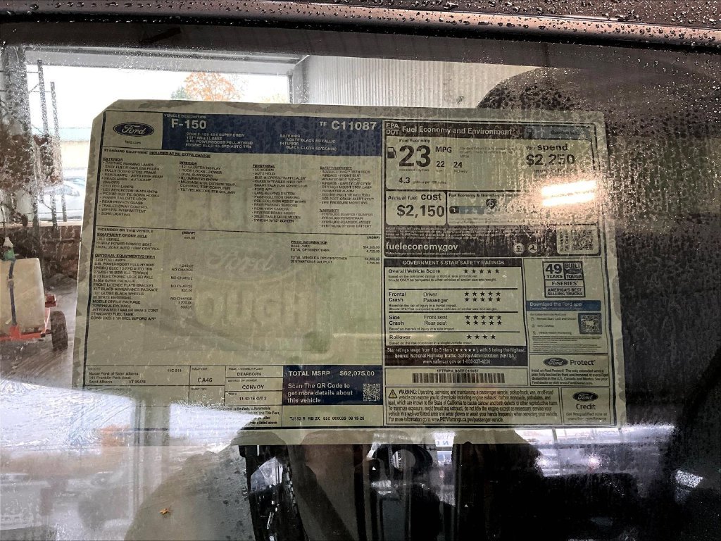 New 2026 Agate Black Metallic Ford XLT image 18