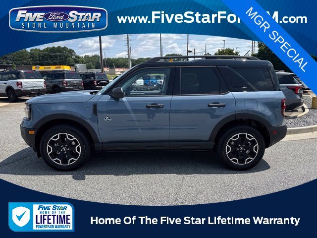 New 2026 Azure Gray Metallic Tri-Coat Ford Outer Banks image 5