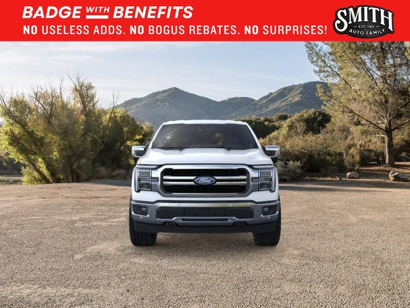 New 2026 Star White Metallic Tri-Coat Ford Lariat® image 7