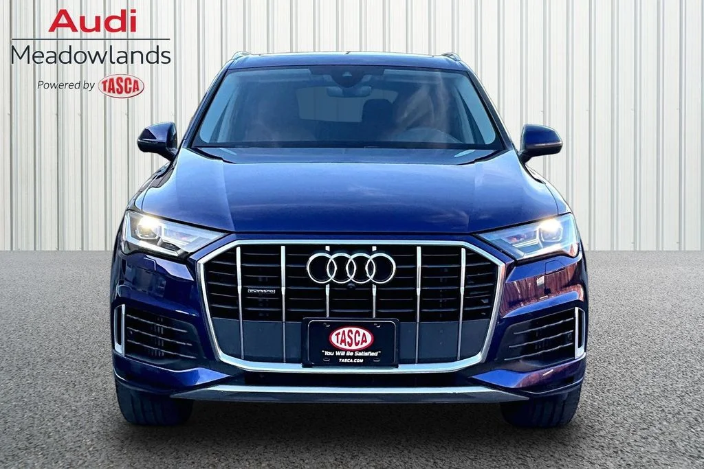 Used 2022 Blue Audi 55 Premium image 2