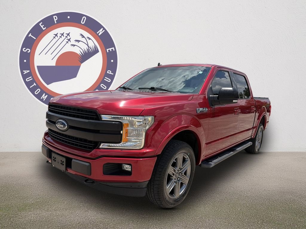 Used 2020 Red Ford Lariat image 2