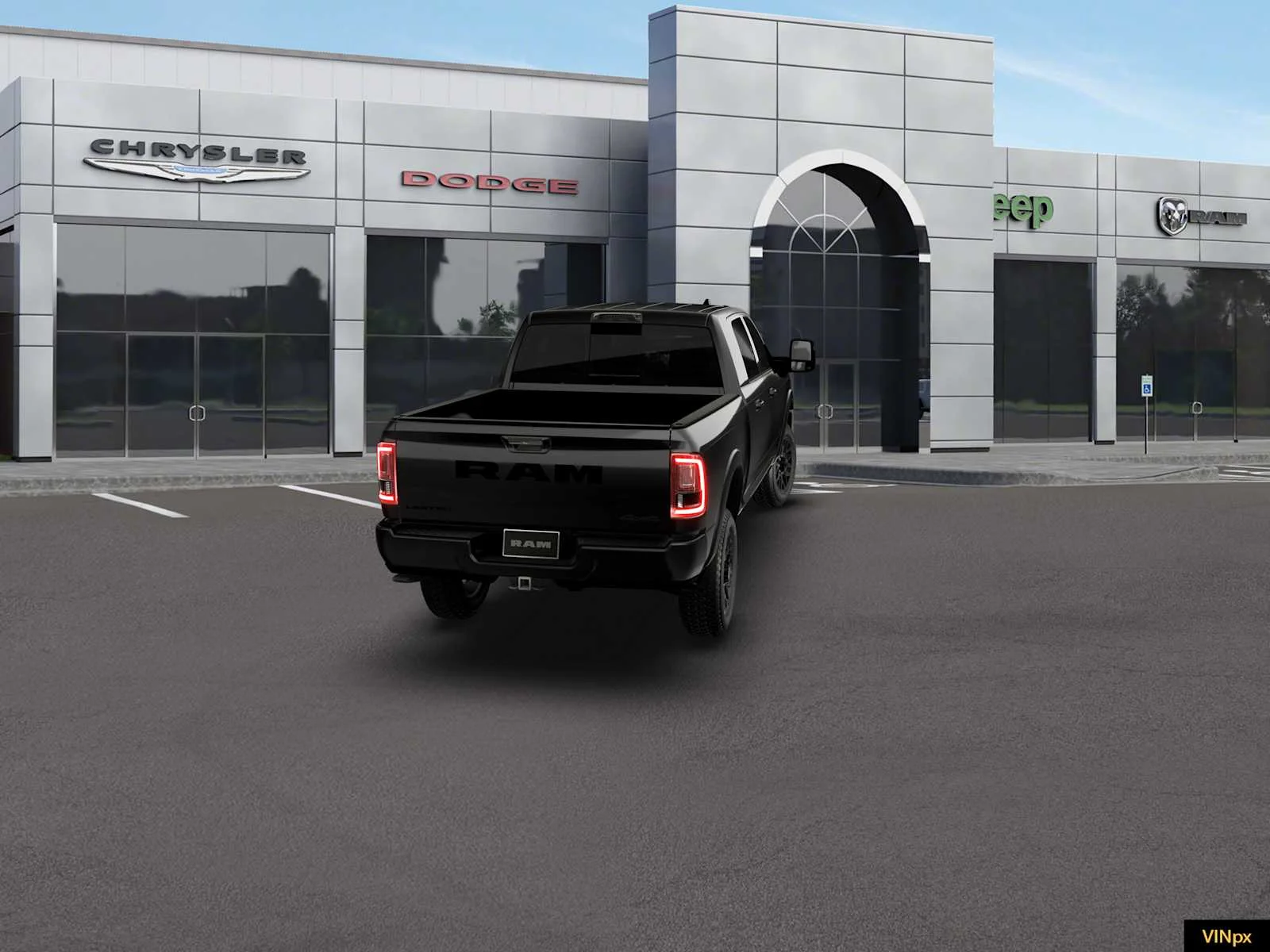 New 2026 Diamond Black Crystal Pearl-Coat Exterior Paint RAM Limited image 14