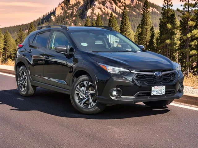 Certified Used 2024 Black Subaru Premium image 2