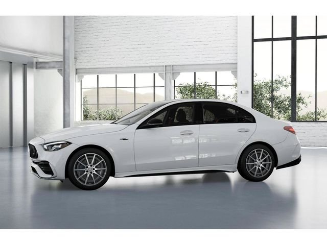New 2026 Polar White Mercedes-Benz AMG® C 43 4MATIC® Sedan image 36