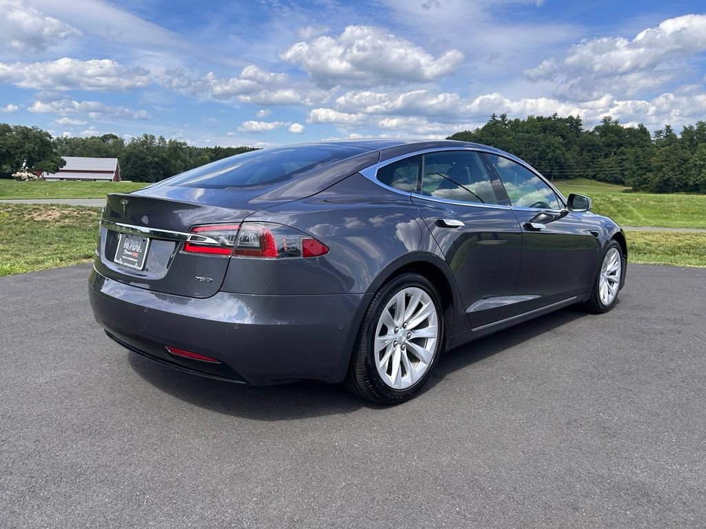 Used 2018 Gray Tesla 75D image 8