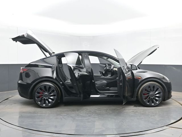 Used 2021 Black Tesla Performance image 48