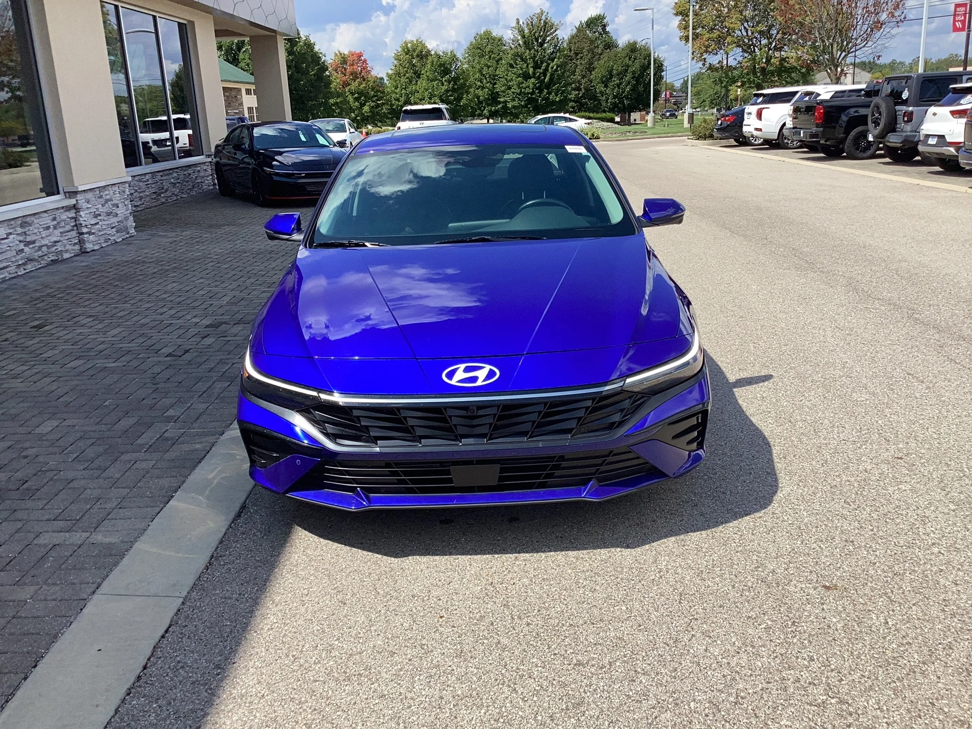 Certified Used 2024 Intense Blue Pearl Hyundai Limited image 11