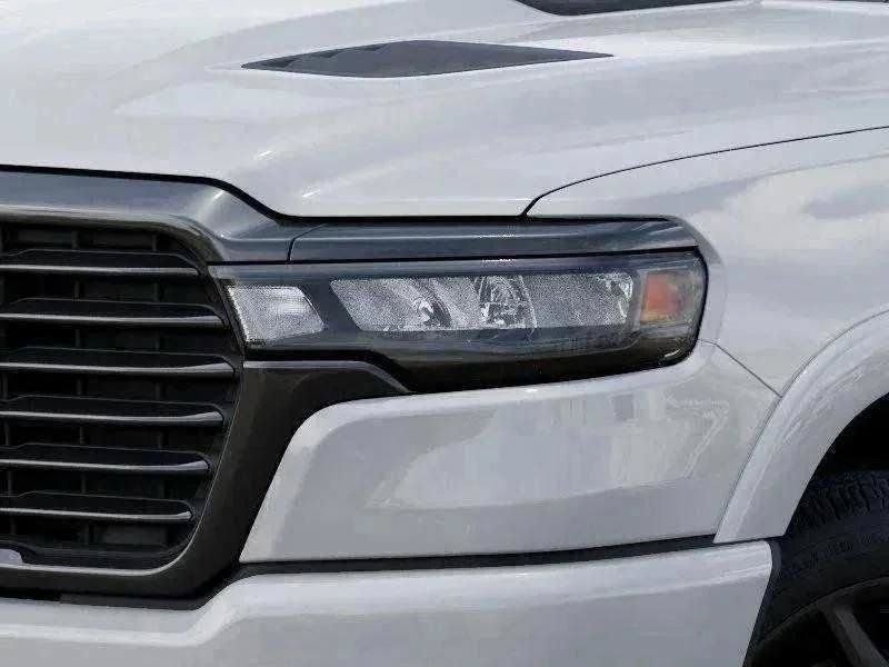 New 2026 Bright White Clear-Coat Exterior Paint RAM Laramie image 91